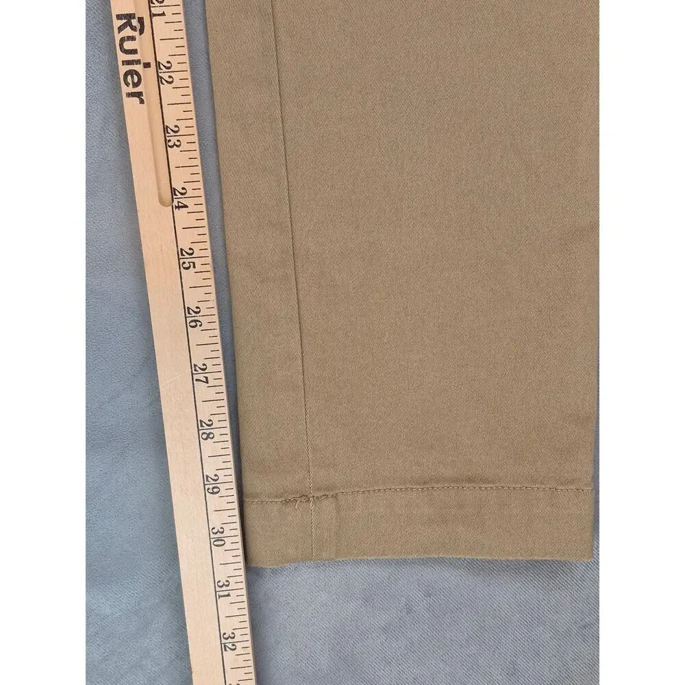 Banana Republic Fulton Rapid Movement Chino Pants Mens Khaki 30x32